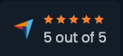 Capterra Badge - 5 out of 5 stars